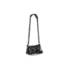 Le Cagole Xs Flap Bag med piercingar ”Black” 7190822AAE31000