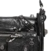 Le Cagole Xs Flap Bag med piercingar ”Black” 7190822AAE31000