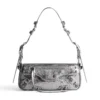 Le Cagole Xs Sling Bag Metallized ”Silver” 7716700GT3Y8103