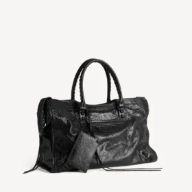 Le city bag large i svart