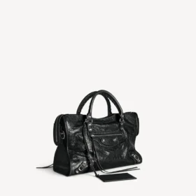 Le city bag medium i svart