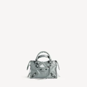 Le City Bag Mini för damer i blågrått