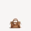 Le City Bag Mini för damer i kamelfärg Le City Bag Mini för damer i kamelfärg
