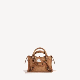 Le City Bag Mini för damer i kamelfärg