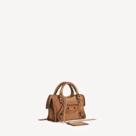 Le City Bag Mini för damer i kamelfärg