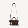 Le City Bag Mini för damer i ljus espresso