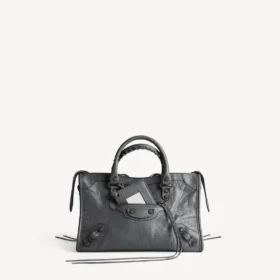 Le city bag small i vulkanisk sten