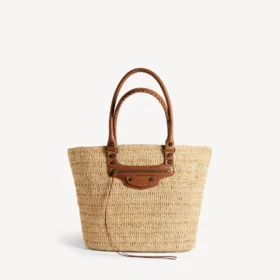 Le City Basket Medium för damer i färgen natural/camel