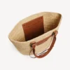 Le City Basket Medium för damer i färgen natural/camel Le City Basket Medium för damer i färgen natural/camel