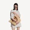 Le City Basket Medium för damer i färgen natural/camel Le City Basket Medium för damer i färgen natural/camel