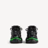 LED-sneaker för herrar i svart