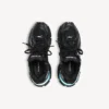 LED-sneaker för herrar i svart