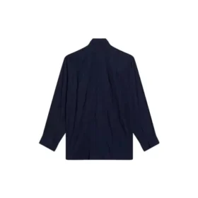Långärmad skjorta i stor passform ”Blue” 658956TLM164100