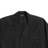 Långärmad skjorta, medium passform ”Black” 658844TEM161000