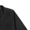 Långärmad skjorta, medium passform ”Black” 658844TEM161000