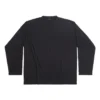 Långärmad T-shirt i oversized-modell ”Black Faded” 739783TOVF49034