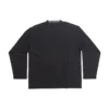 Långärmad T-shirt i oversized-modell ”Black Faded” 739783TOVF49034