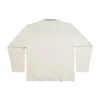 Långärmad T-shirt i oversized-modell ”Off White” 739783TOVF49199