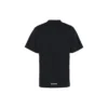 Långärmad T-shirt med förlängd bakkant och boxig passform ”Black” 681045TLVH91070
