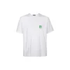 Logo Miljövänlig kortärmad unisex-tröja Vit 594579THV639000