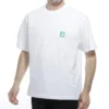 Logo Miljövänlig kortärmad unisex-tröja Vit 594579THV639000