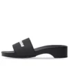 Logo Pool Clog Slides ”Black Rubber” 707094W1S9M1090
