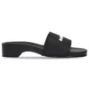 Logo Pool Clog Slides ”Black Rubber” 707094W1S9M1090