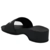 Logo Pool Clog Slides ”Black Rubber” 707094W1S9M1090