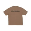 Logo-T-shirt, medium passform, ”Tan” 612966TMVF47761