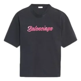 Logotryck, kortärmad, unisex, svart 583098TFV598465
