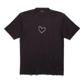 Lovey T-shirtar Large Fit ”Svart” 641675TQVV89034