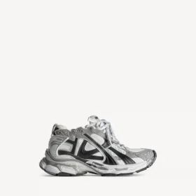 Herrs sneakers i grå/vit/svart