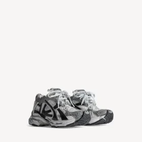 Herrs sneakers i grå/vit/svart