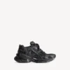 Löparsneakers för herr i svart