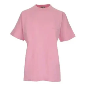 Löst sittande kortärmad tröja med alfabetlogotyp ”Pink” 612965TIVG55700