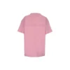 Löst sittande kortärmad tröja med alfabetlogotyp ”Pink” 612965TIVG55700