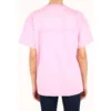 Löst sittande kortärmad tröja med alfabetlogotyp ”Pink” 612965TIVG55700