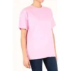 Löst sittande kortärmad tröja med alfabetlogotyp ”Pink” 612965TIVG55700