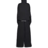 Luvtröja i medium passform ”Black Faded” 742603TOVF39034
