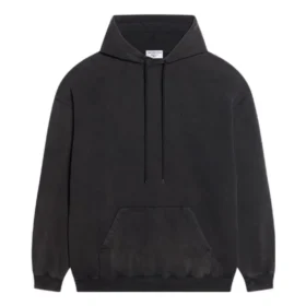 Luvtröja med broderad logotyp ”Black” 578135TLVB81146