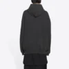 Luvtröja med broderad logotyp ”Black” 578135TLVB81146