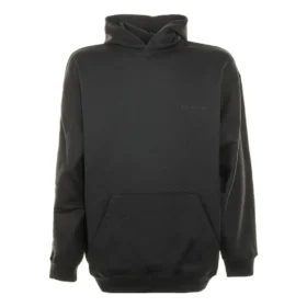 Luvtröja med broderad logotyp ”Washed Black” 570811TKVB58190