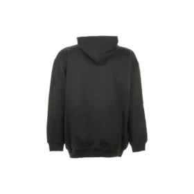 Luvtröja med broderad logotyp ”Washed Black” 570811TKVB58190