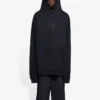 Luvtröja med broderat BB-märke ”Black” 620973TKV721069