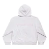 Luvtröja med dragkedja bak, normal passform ”Dirty White baby-pink” 803264TSVP12420