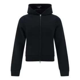 Luvtröja med dragkedja ”Black” 790382TQVN91000