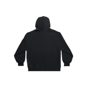 Luvtröja med dragkedja och ytterficka, smal passform ”Black Faded” 744454TOVF51055