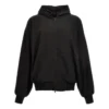 Luvtröja med dragkedja, stor passform ”Black” 750965TNT391000