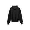 Luvtröja med dragkedja, stor passform ”Black” 750965TNT391000
