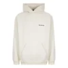 Luvtröja med logo på ryggen, normal passform ”Off White” 600583TMVF5-9069